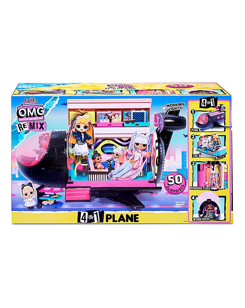 LOL Surprise OMG Remix 4in1 Party Plane