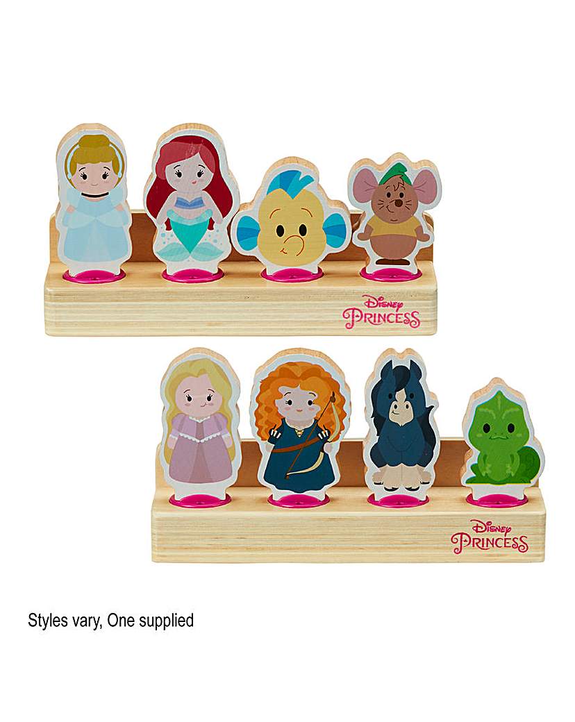 Disney Princess Wooden 4 Figure Set