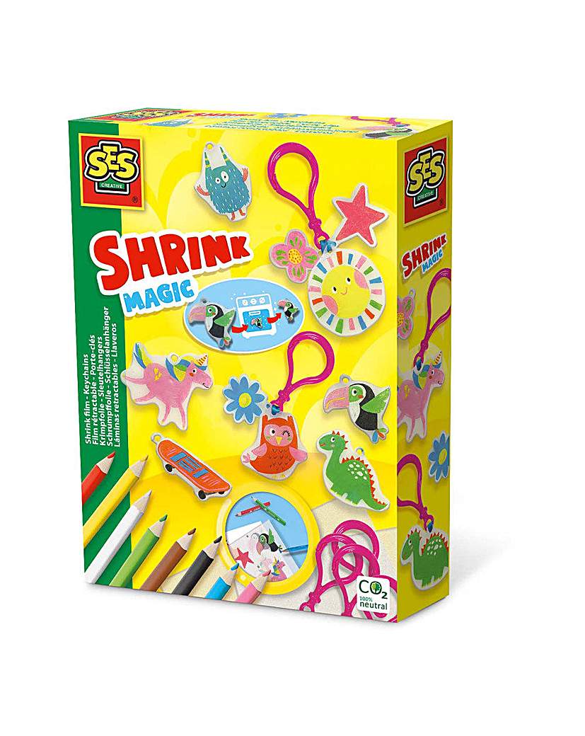 SES Magic Shrink Film Keychains Set