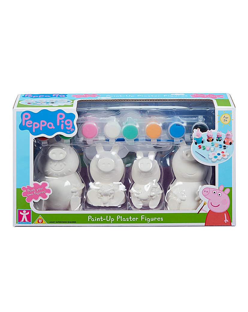 Peppa Pig Paint Up Plaster Figures