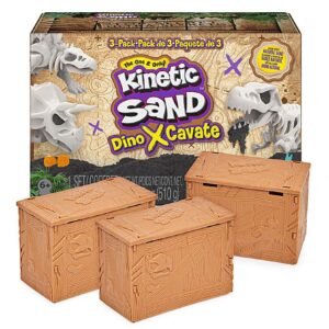 Kinetic Sand Dino Discovery 3 Pack