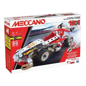 Meccano 10-in-1 Racing Vehicles Kit