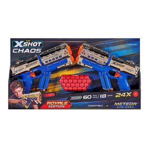 X-Shot Chaos Golden Meteor 2 Pk Blasters