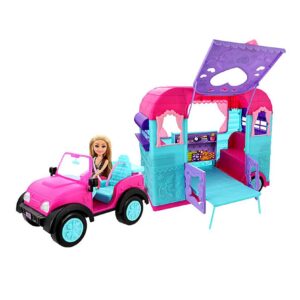 Sparkle Girlz Jeep & Caravan Playset