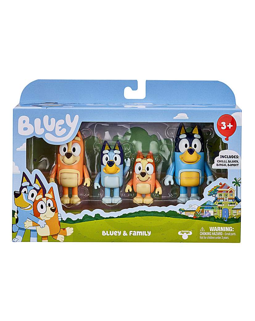 Bluey 4 Figure Pack Assortment