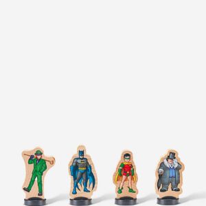 Batman Wooden Heroes and Villains 4 Pack