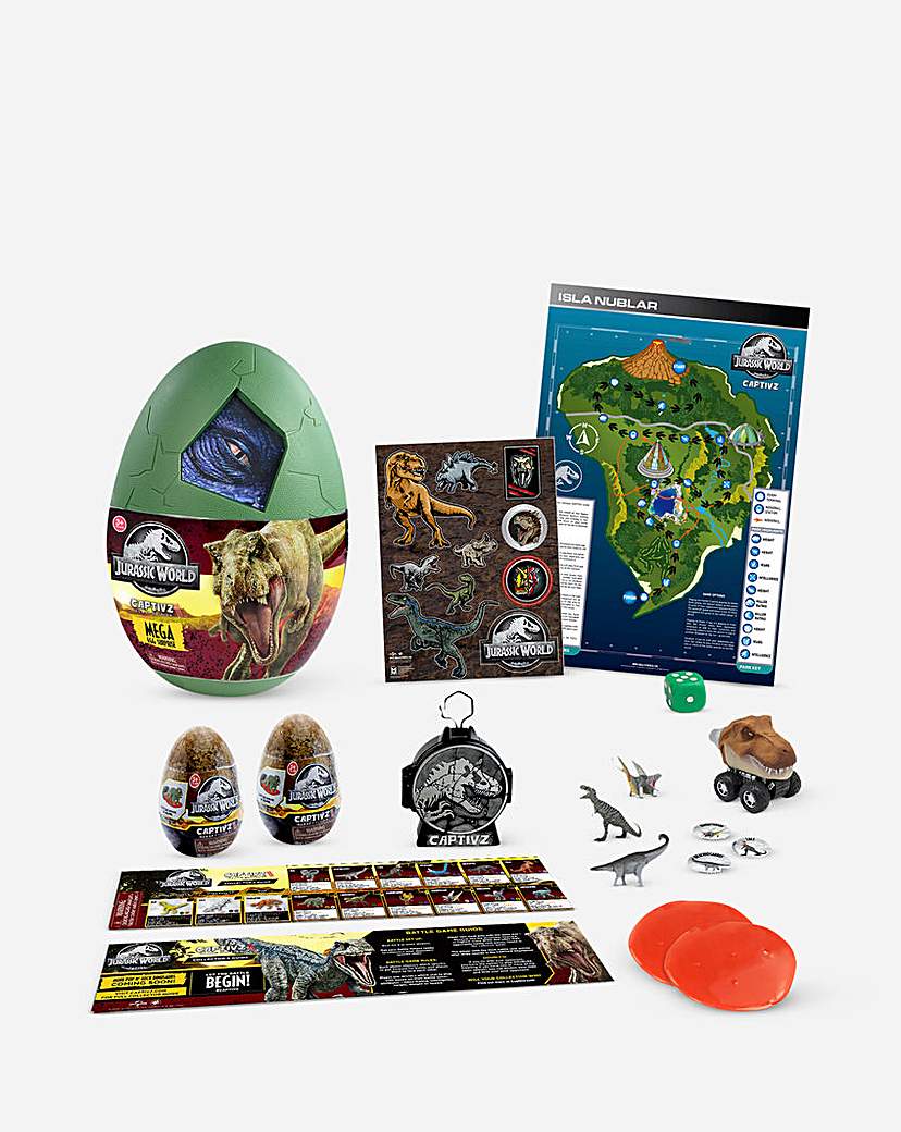 Jurassic World Captivz Clash Mega Egg