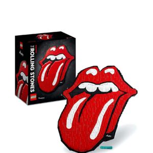 LEGO Art The Rolling Stones Logo Wall