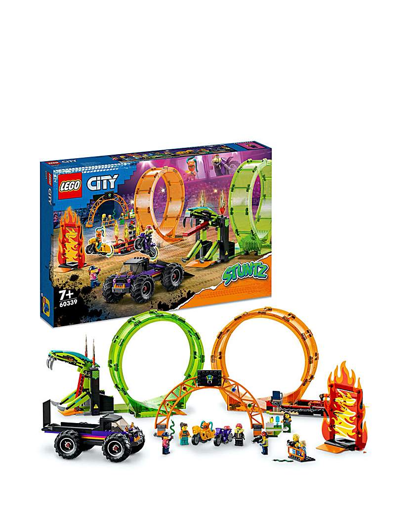 LEGO City Stuntz Double Loop Stunt Arena
