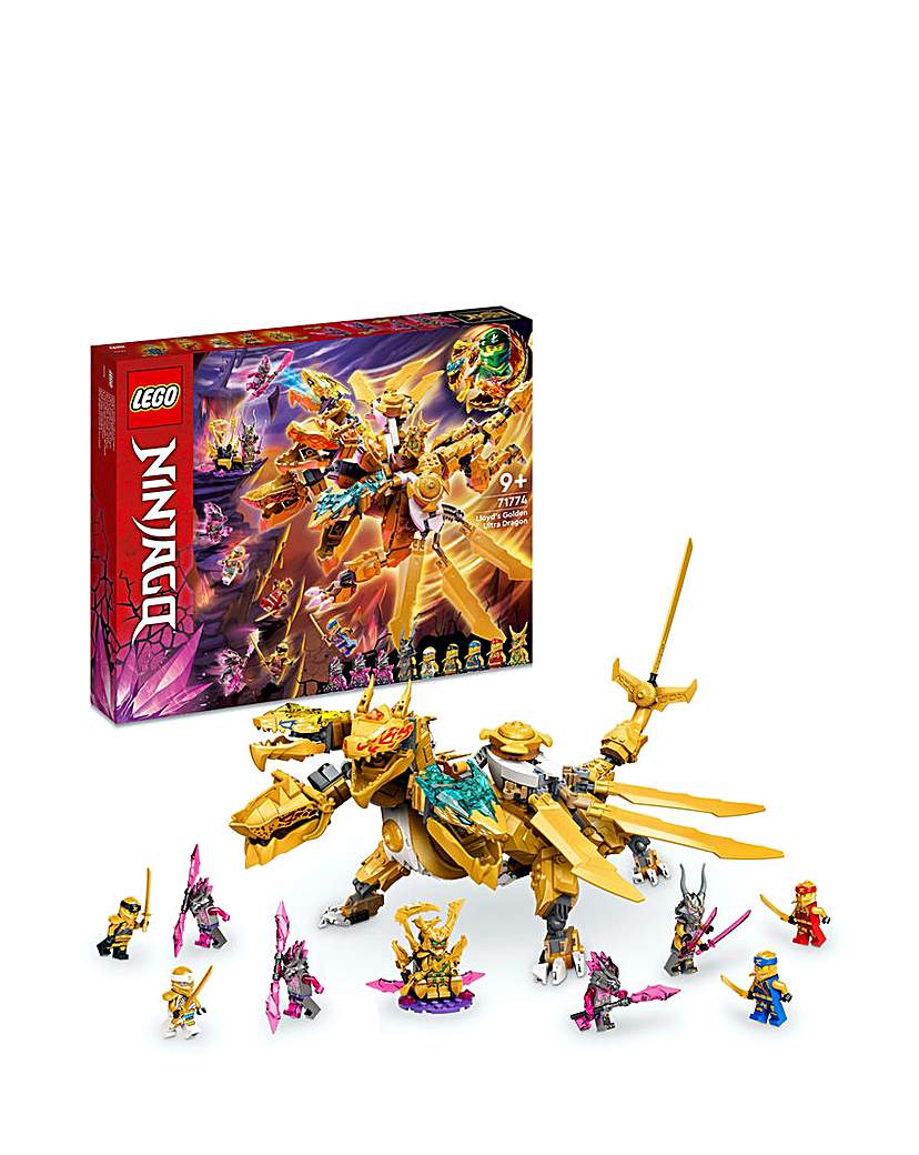 LEGO NINJAGO Lloyd's Golden Ultra Dragon
