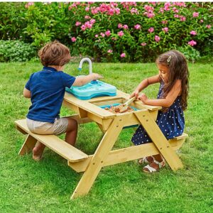 TP Picnic Bench with Pump & Play