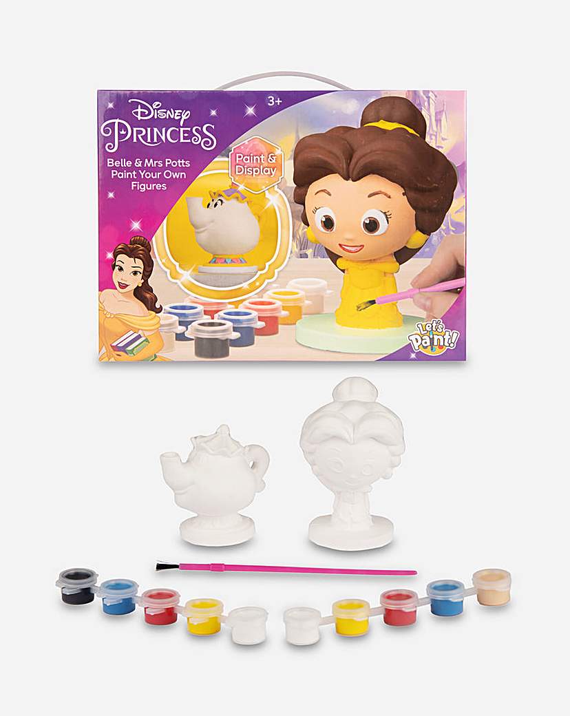 Disney Paint Your Own Belle & Mrs Potts
