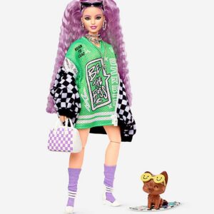 Barbie Extra Chequered Jacket Doll