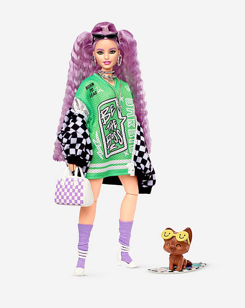 Barbie Extra Chequered Jacket Doll