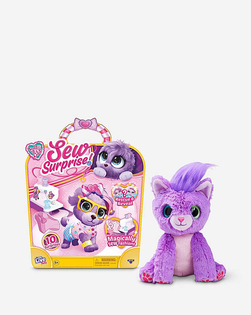 Scruff-A-Luvs Sew Surprise Purple