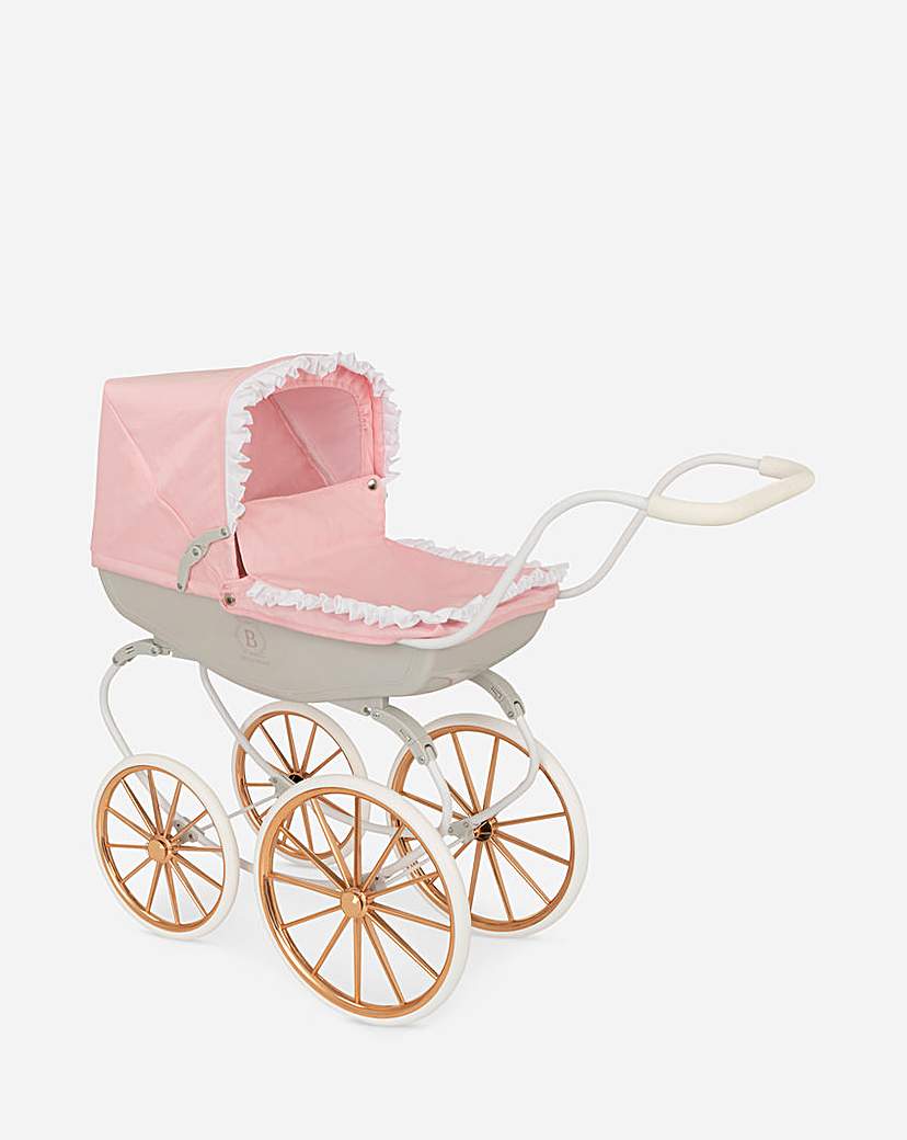 Bella Rosa Cambridge Carriage Pram Pink