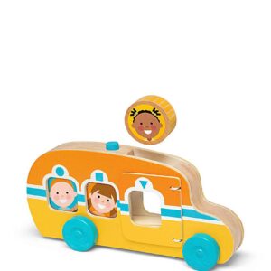 Melissa & Doug GO Tots Roll & Ride Bus