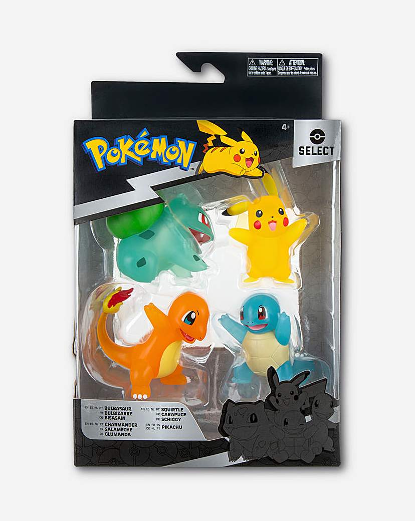 Pokemon Select Battle Figure 4 Pack