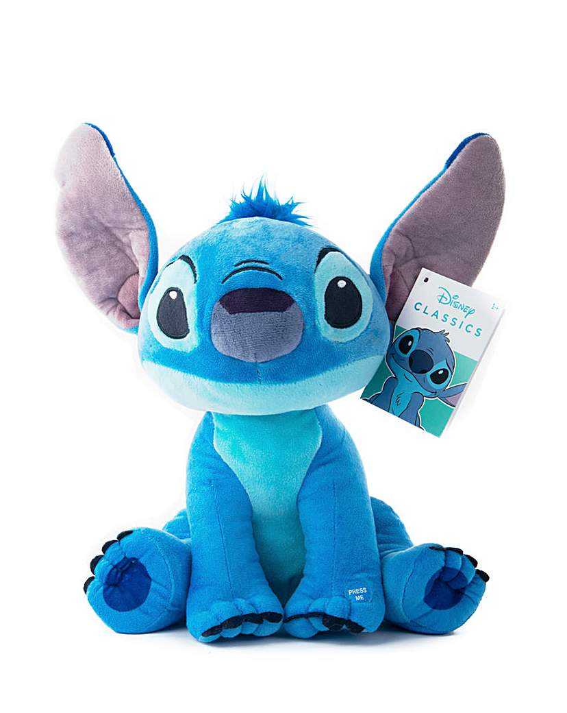 Disney Stitch Large Plush with Sound