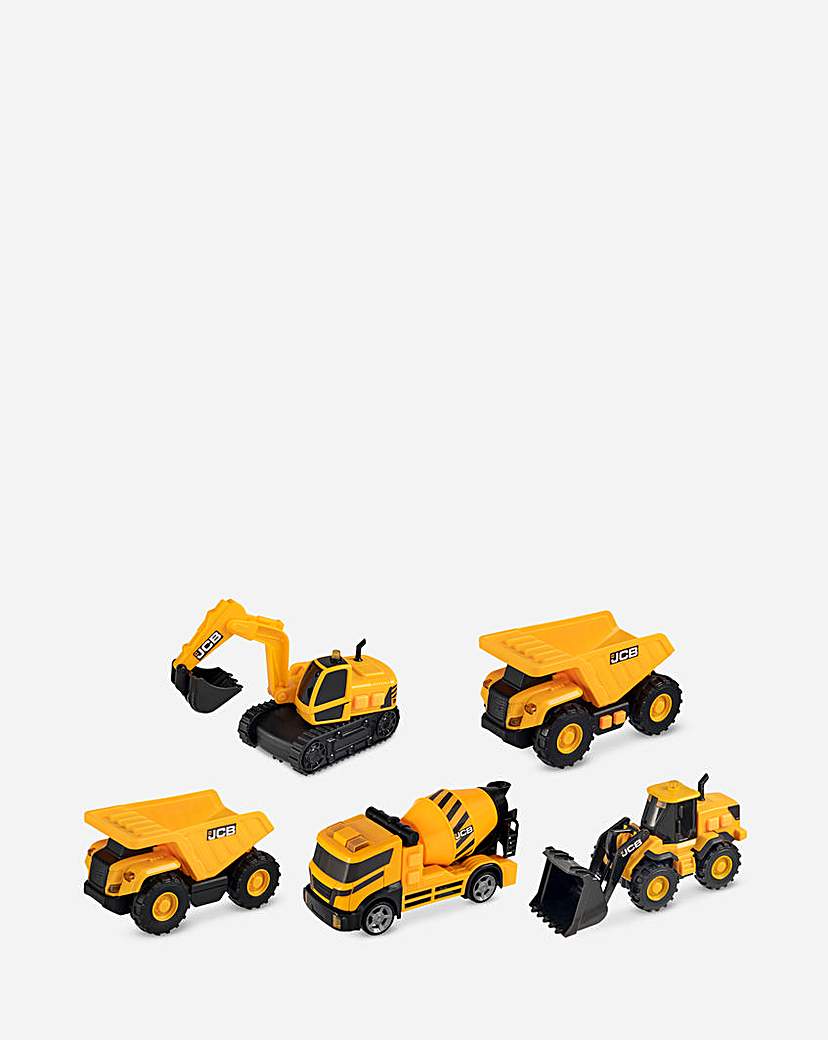 JCB Lights & Sounds Vehicle 5 Pack