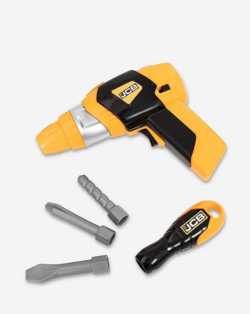 JCB Tool Case & Drill Playset