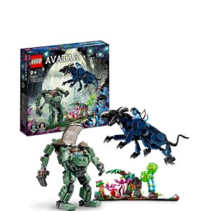LEGO Avatar Neytiri & Thanator vs. AMP