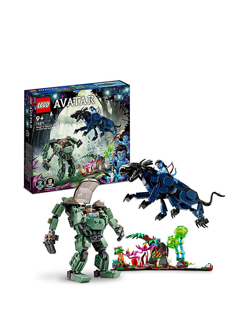 LEGO Avatar Neytiri & Thanator vs. AMP