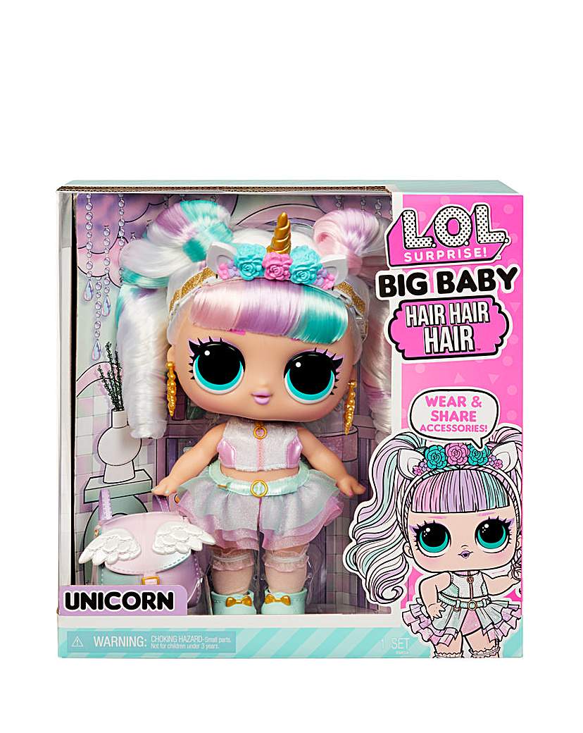 LOL Big Baby Hair Hair Hair - Unicorn