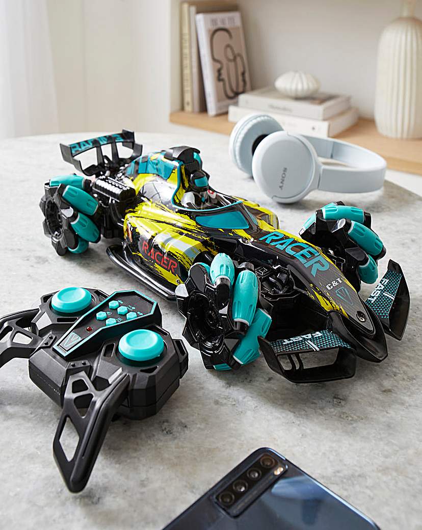 Neon Racing Car