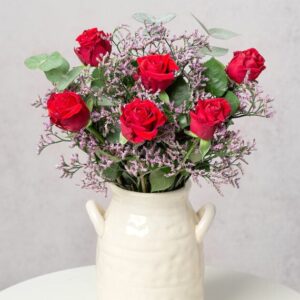 Festive Red Roses